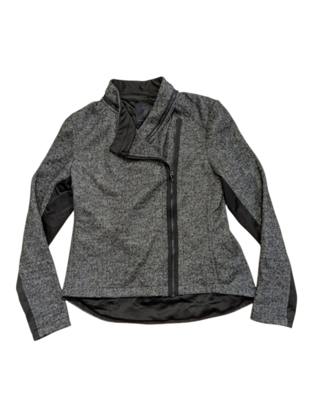 Philosophy Blues Wool Blend Moto Jacket Large